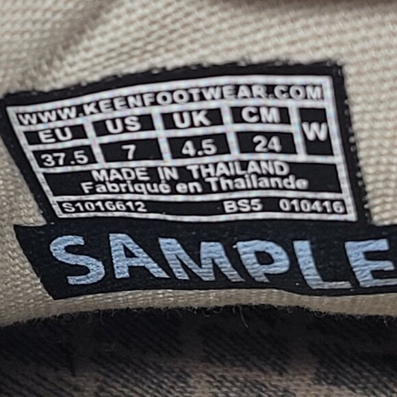 Keen Lower East Side Lace Women's Olive Dried Sage Sneakers US Size 7 Sample - Picture 8 of 9